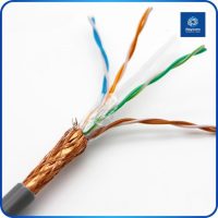 Lan Cable 4 Pairs Solid Copper Interior Exterior Cat6 SFTP Double Shield- Raycom