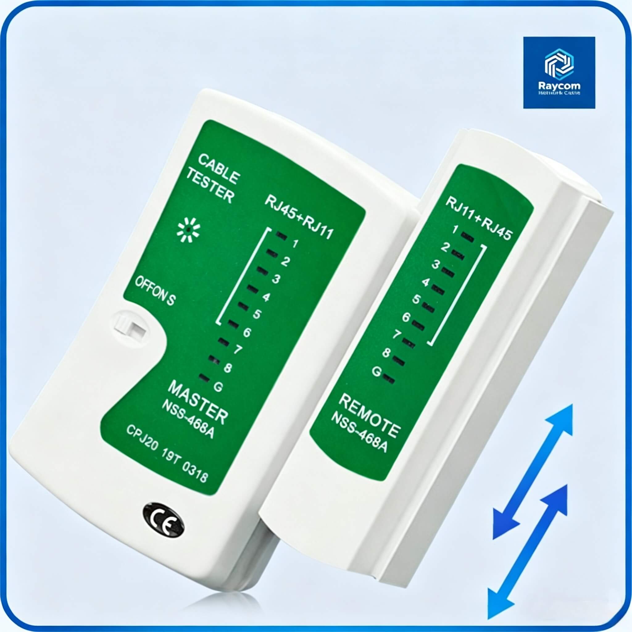 High quality Network CE/ROHS approved rj45 Lan Cable Tester - Raycom - 图片 4